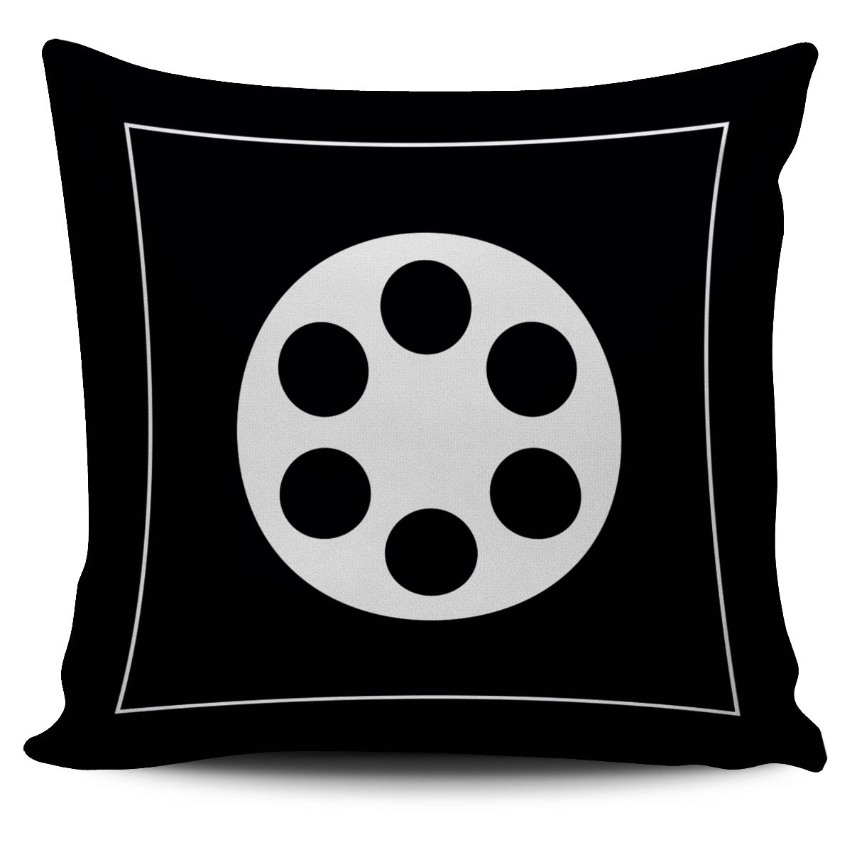 Film Reel Pillow Cover