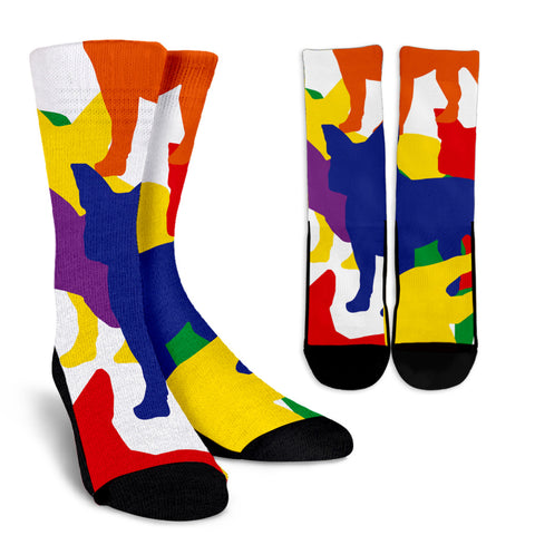 Art French Bulldog Socks