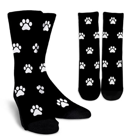 Big Pawprint Pattern Socks