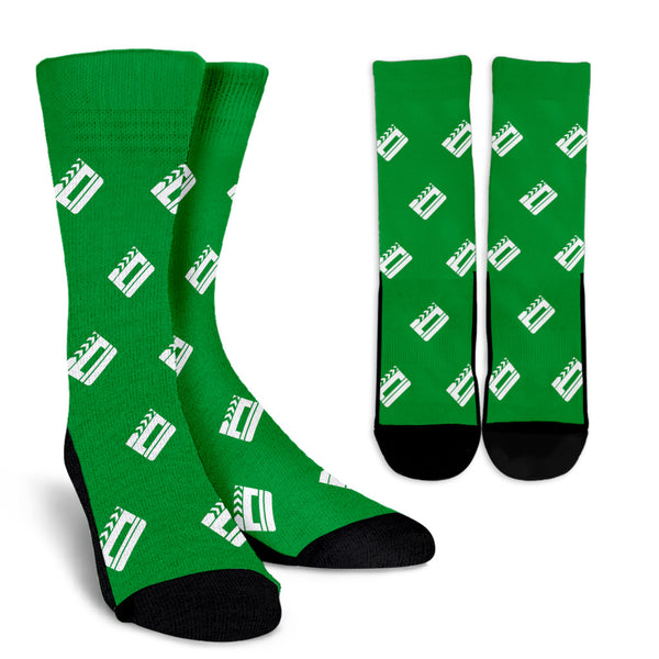 Digital Slate Print Socks