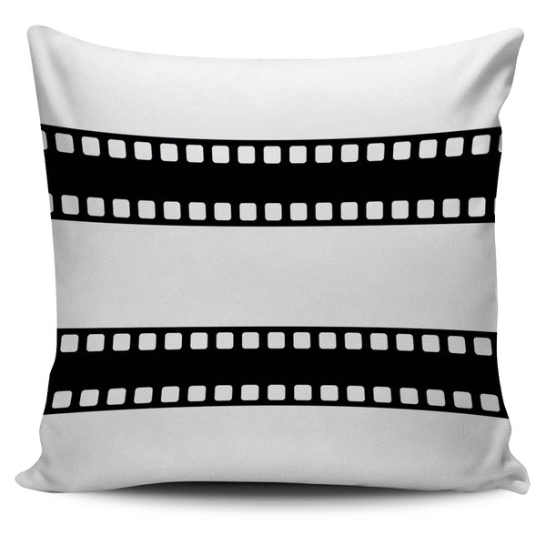 Film Reel Pillow Cover