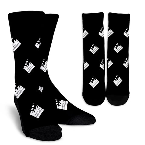 Classic Hollywood Slate Socks