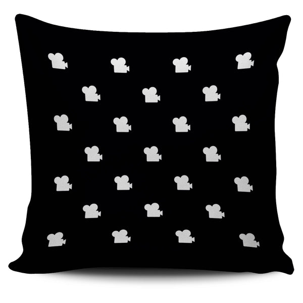 Film Camera Pattern Pillow