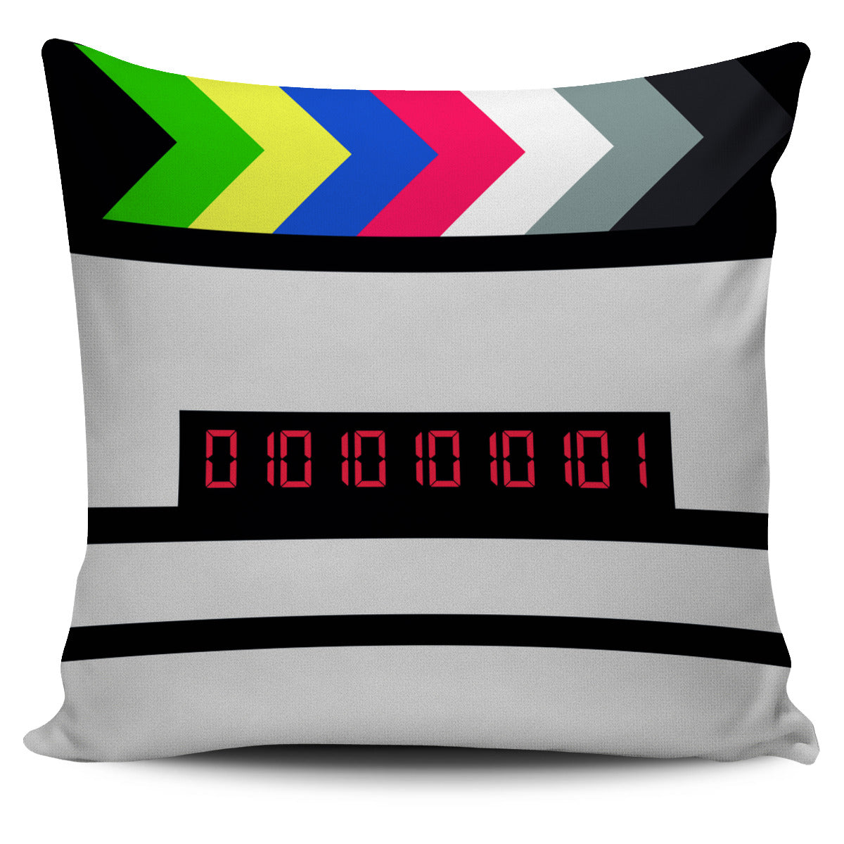 Digital Slate Pillow Cover