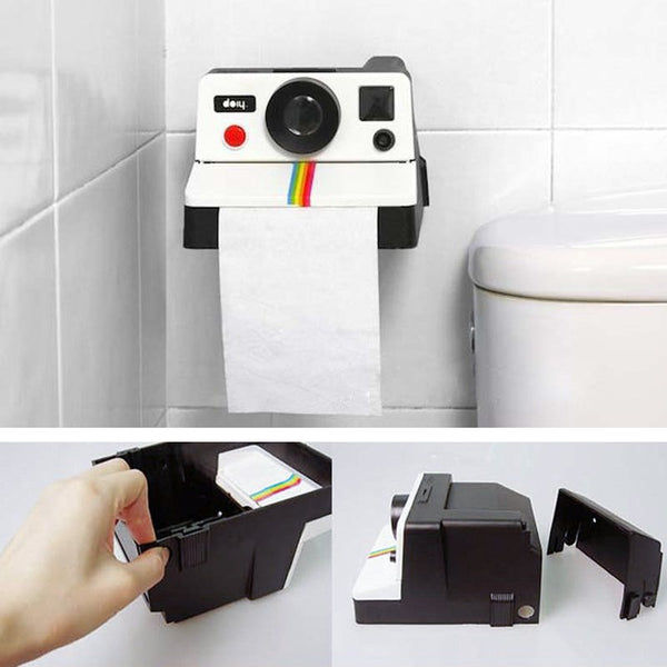 Polaroll Retro Camera Tissue Dispenser