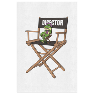 Director J. Frog the Frog | Wild on Set (Canva)