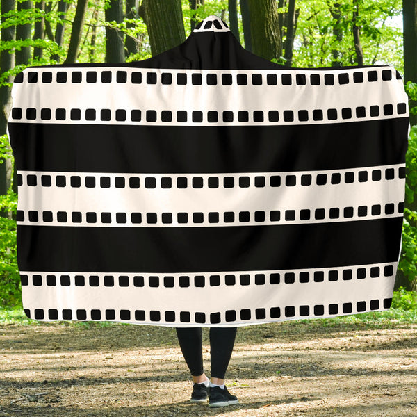 Film Tape - Hooded Blanket (Black)