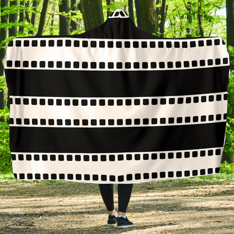 Film Tape - Hooded Blanket (Black)