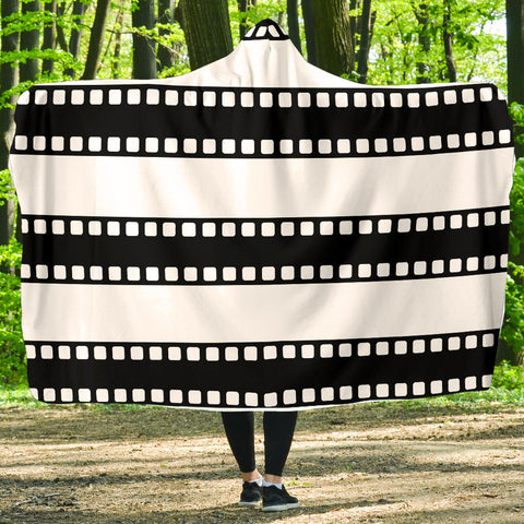 Film Tape - Hooded Blanket (White)