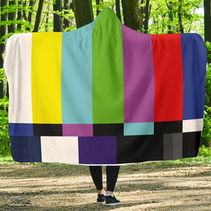 Calibration Bars - Hooded Blanket