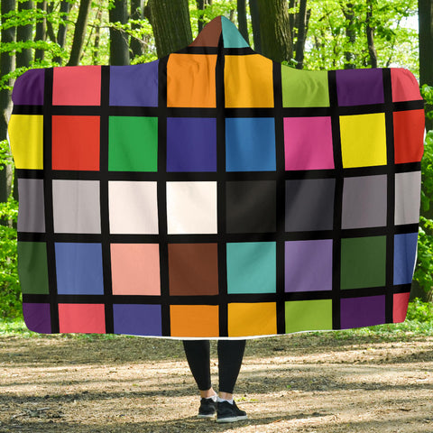 Chip Chart Calibrator - Hooded Blanket