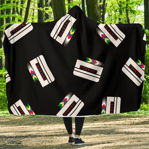 Smart Slate Pattern - Hooded Blanket