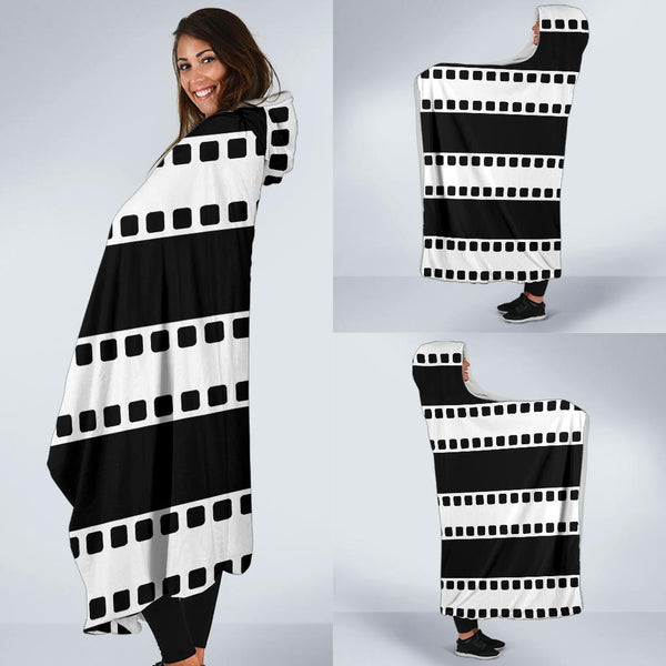 Film Tape - Hooded Blanket (Black)