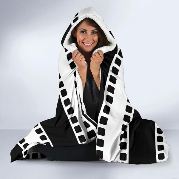 Film Tape - Hooded Blanket (Black)