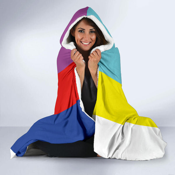 Calibration Bars - Hooded Blanket