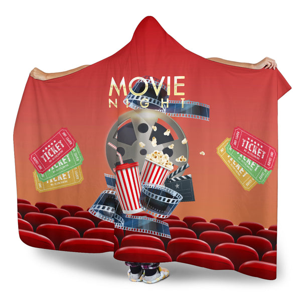 Movie Night Hooded Blanket