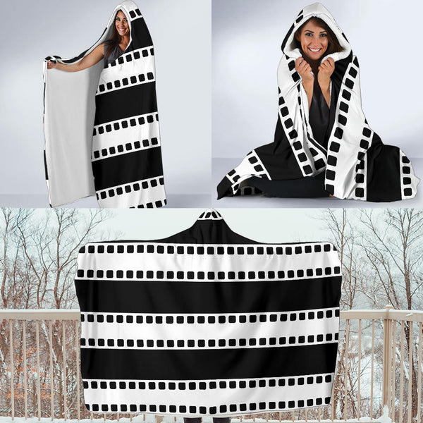 Film Tape - Hooded Blanket (Black)