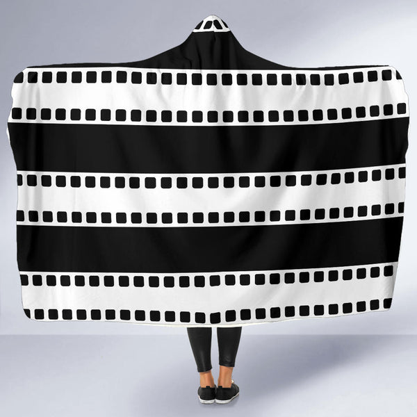 Film Tape - Hooded Blanket (Black)