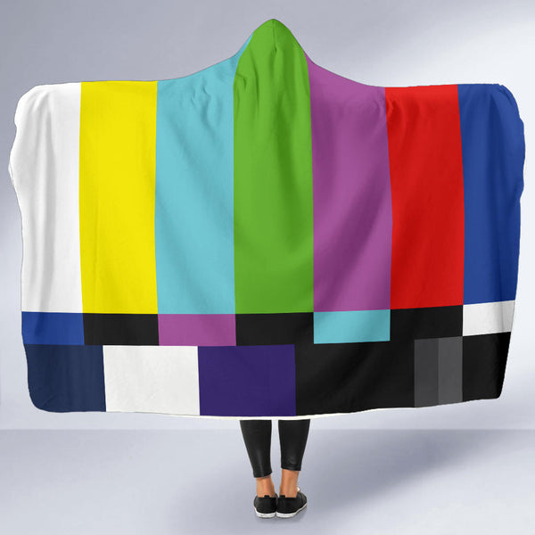 Calibration Bars - Hooded Blanket