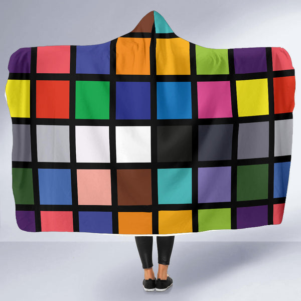 Chip Chart Calibrator - Hooded Blanket