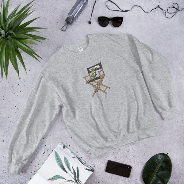 Director J. Frog the Frog | Wild on Set (Unisex Sweatshirt)