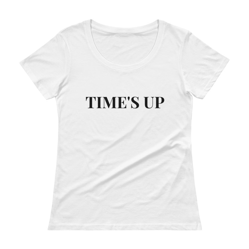 Time's UP - Scoopneck T-Shirt