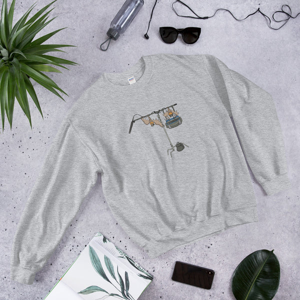 Barny and Billy Bat: Audio | Wild On Set (Unisex Sweatshirt)