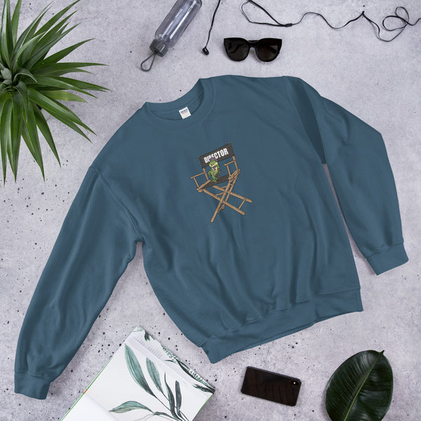 Director J. Frog the Frog | Wild on Set (Unisex Sweatshirt)