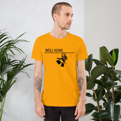 Well Hung Yellow | T-Shirt