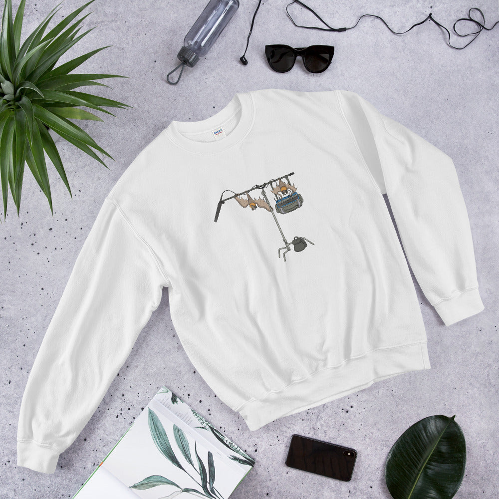 Barny and Billy Bat: Audio | Wild On Set (Unisex Sweatshirt)