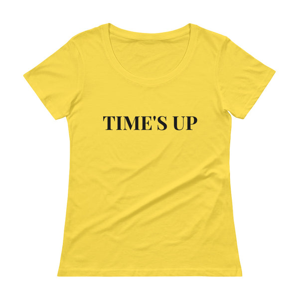 Time's UP - Scoopneck T-Shirt