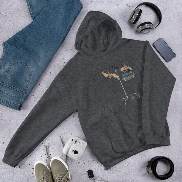 Barny and Billy Bat: Audio | Wild On Set (Unisex Hoodie)