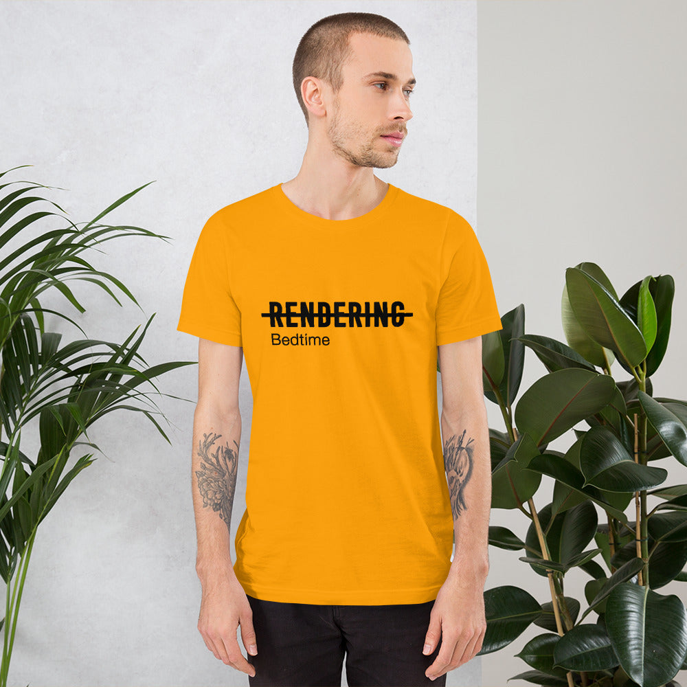 Rendering Bedtime Yellow | T-Shirt