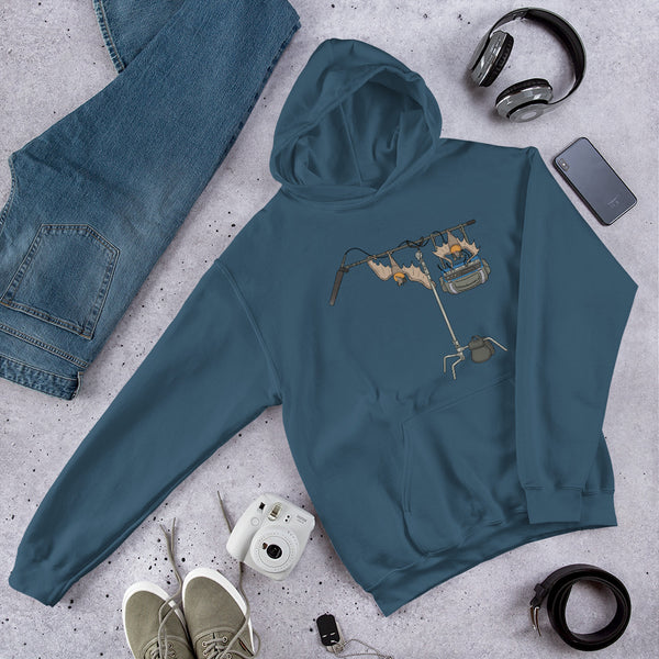 Barny and Billy Bat: Audio | Wild On Set (Unisex Hoodie)