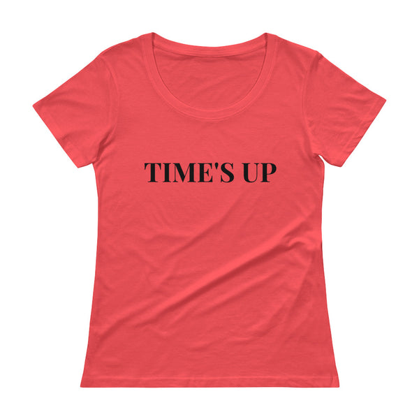 Time's UP - Scoopneck T-Shirt