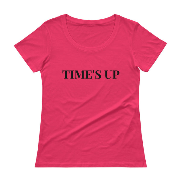 Time's UP - Scoopneck T-Shirt