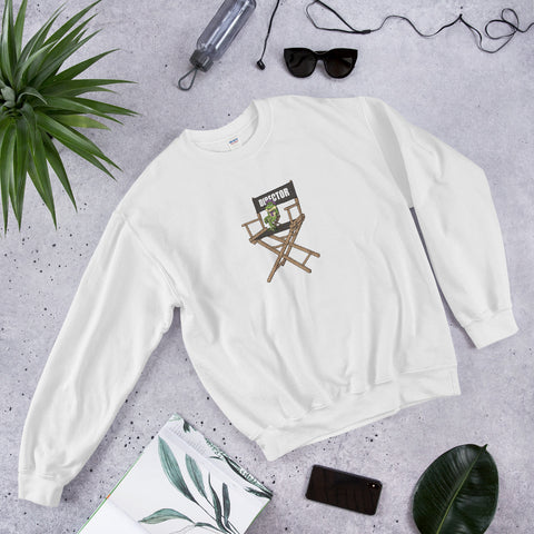 Director J. Frog the Frog | Wild on Set (Unisex Sweatshirt)