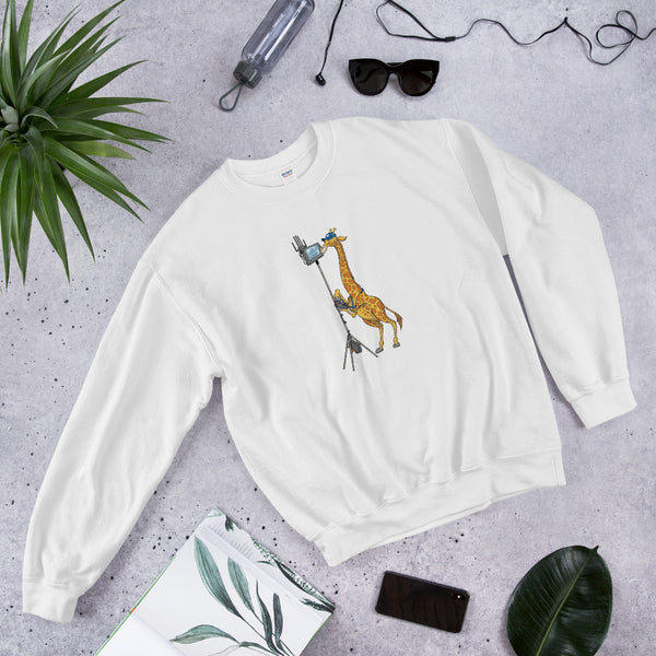 AC Toto the Giraffe | Wild On Set (Unisex Sweatshirt)