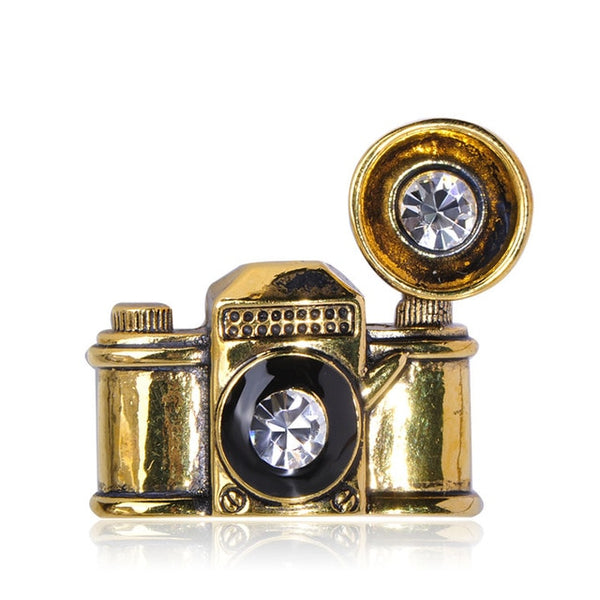 Antique Camera Brooch