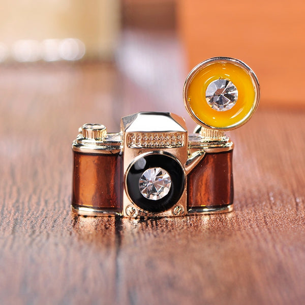 Antique Camera Brooch