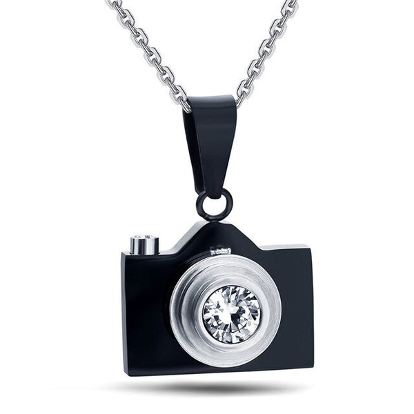 Camera Necklace Gift