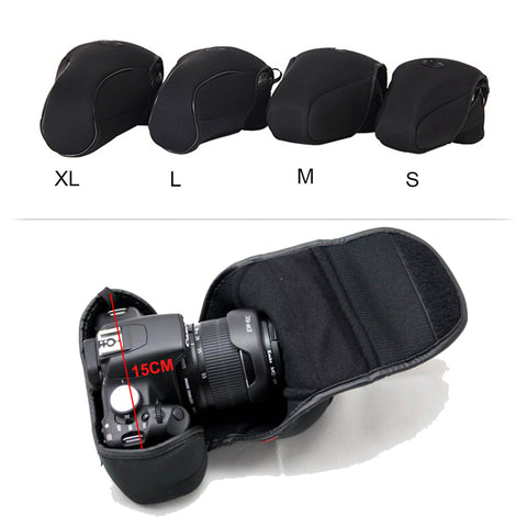 Universal DSLR Camera Protective Sleeve Liner - For Canon, Nikon, Sony, Panasonic, Pentax and More!