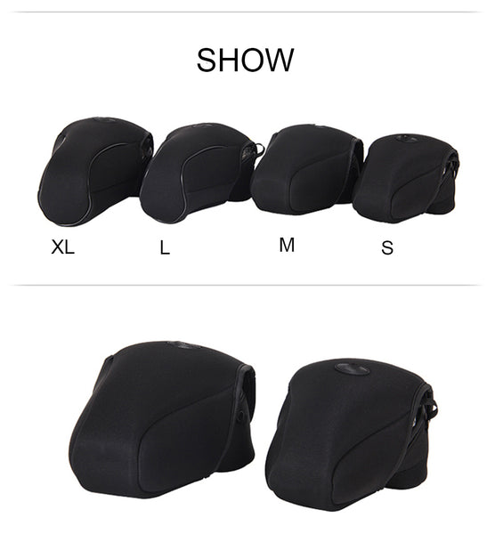 Universal DSLR Camera Protective Sleeve Liner - For Canon, Nikon, Sony, Panasonic, Pentax and More!