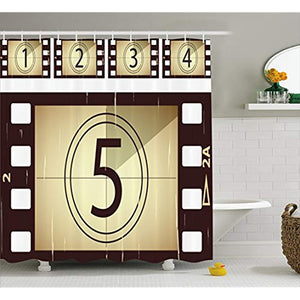 Film Projector Shower Curtain Gift