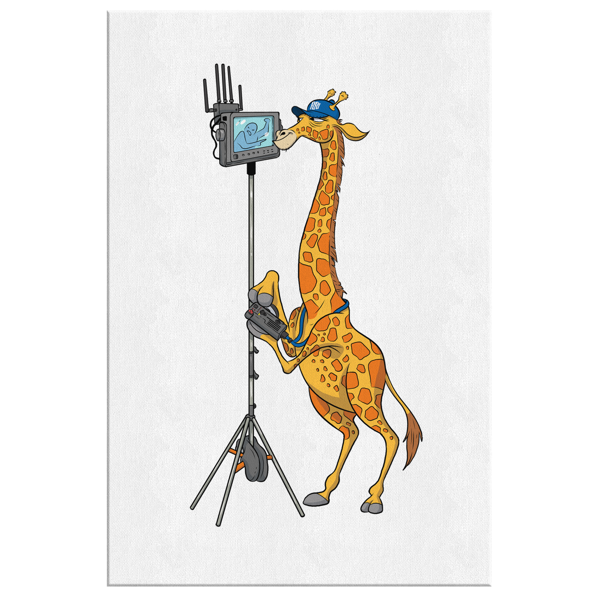 AC Toto the Giraffe | Wild On Set (Canva)