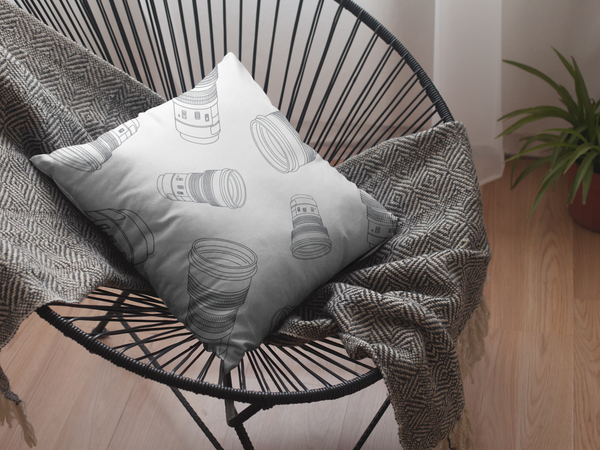 Lens Pattern Pillow